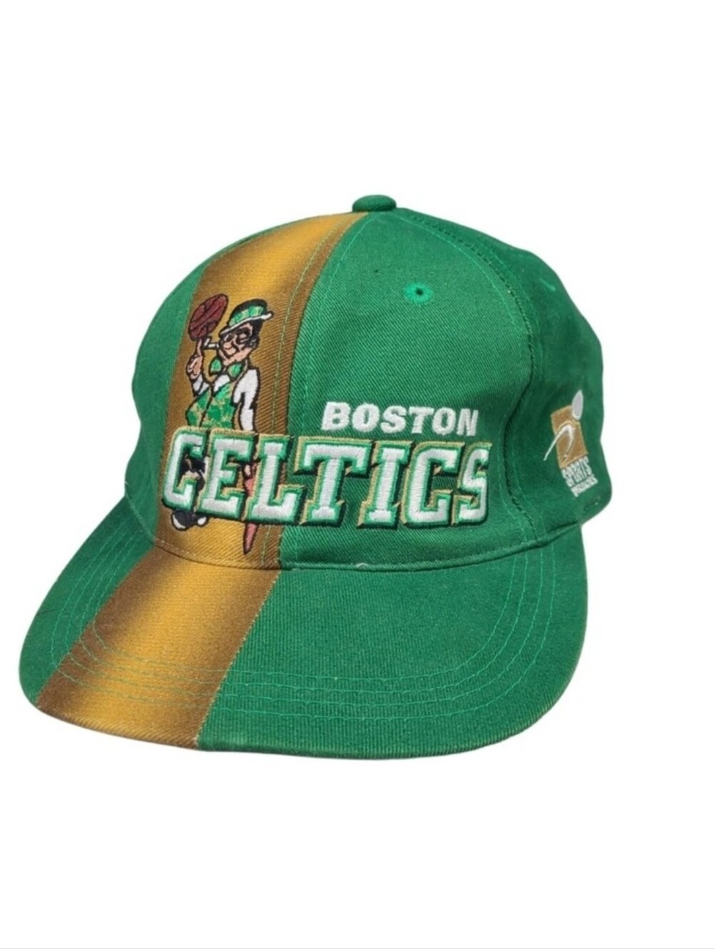 Vintage Sports Specialties Boston Celtics Snapback Hat Lucky Leprechaun Logo 90s